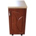 Corp inferior cu 1 Usa Dreapta Zebra, Wenge/MDF Cedru Frunza, blat Artar 40 x 85 x 60